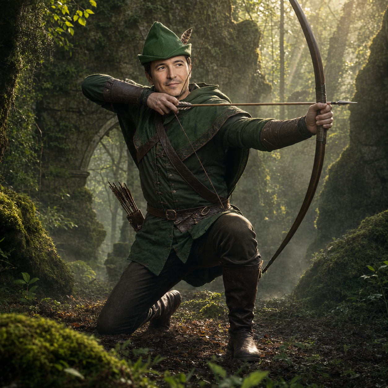 Vladhood hero — the archer of Robinhood Chain